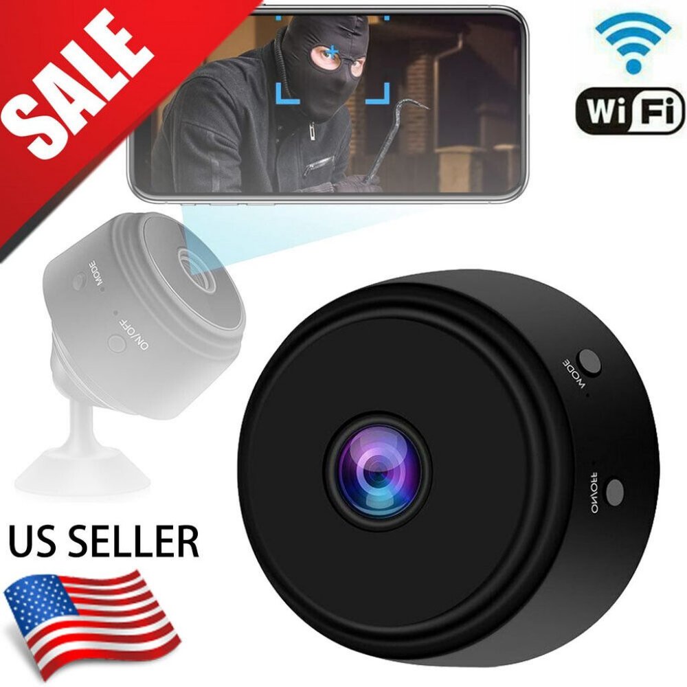 Mini CAMARA Espia A9 WIFI INALAMBRICA MONITOR REMOTO MINI CAMARA FULL HD 1080P